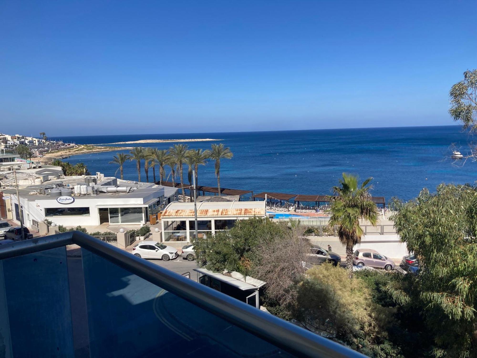Sunrise Bay Apartments - Frontline Sea Views San Pawl il-Baħar Zewnętrze zdjęcie