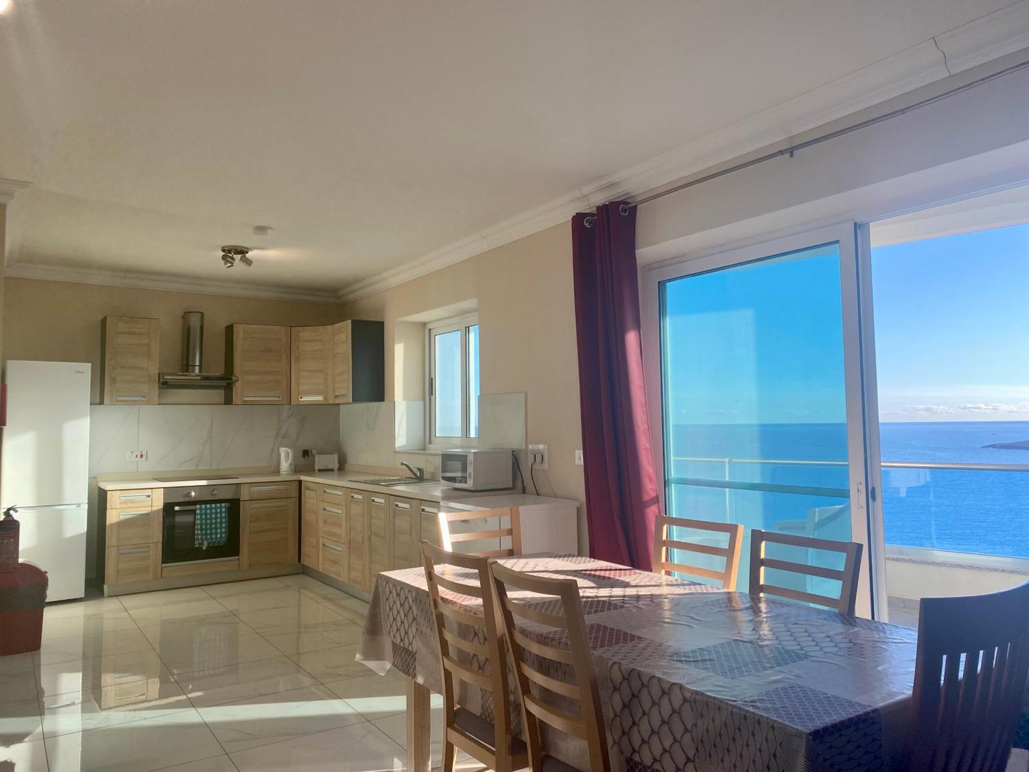 Sunrise Bay Apartments - Frontline Sea Views San Pawl il-Baħar Zewnętrze zdjęcie
